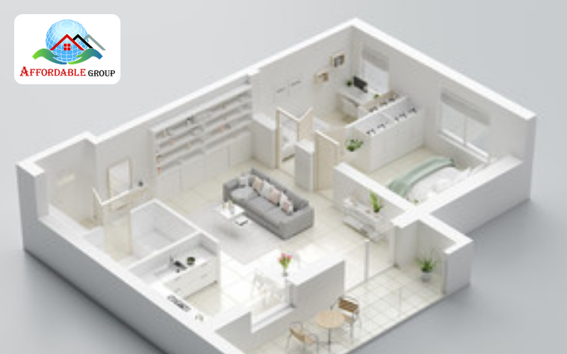 Villa / Shops LayOut